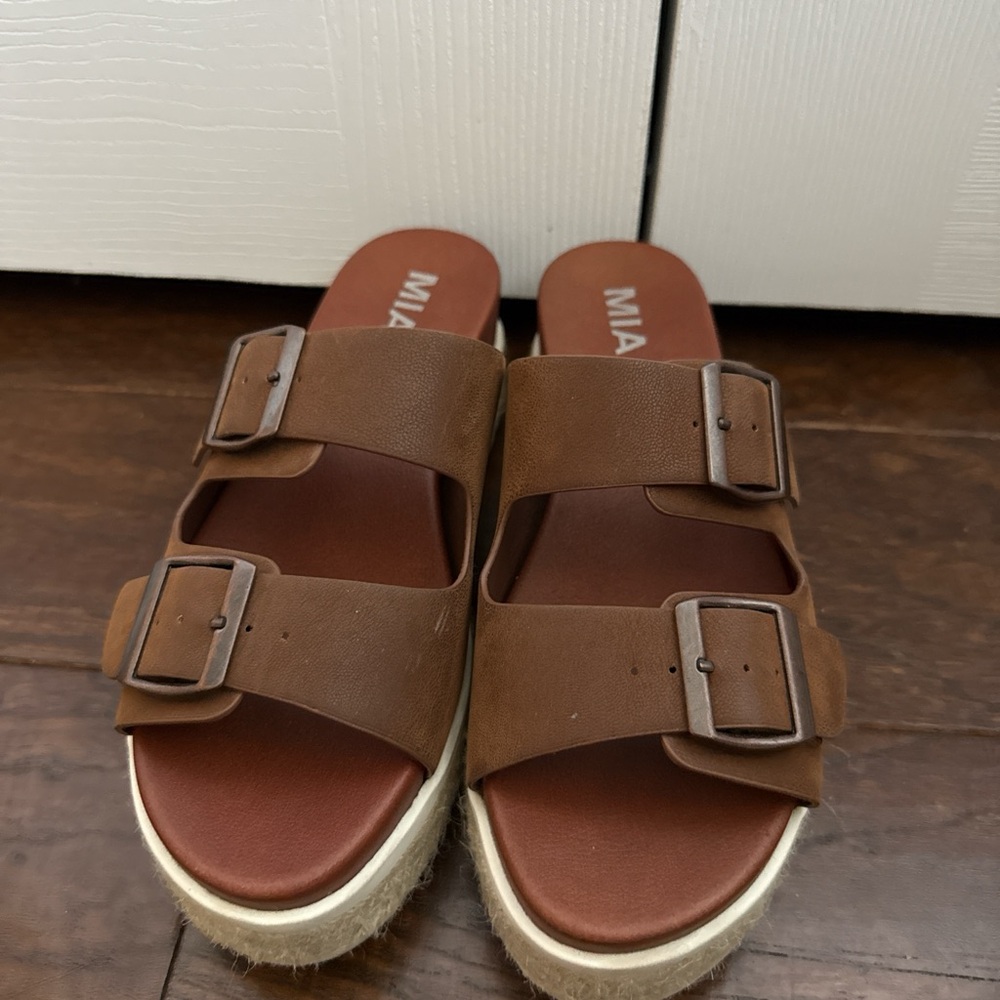 MIA Brown Sandals for Women